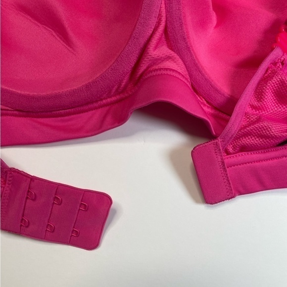 High impact sports bra Pink Active 36B AMBRIELLE Running Workout Underwire - Picture 3 of 8